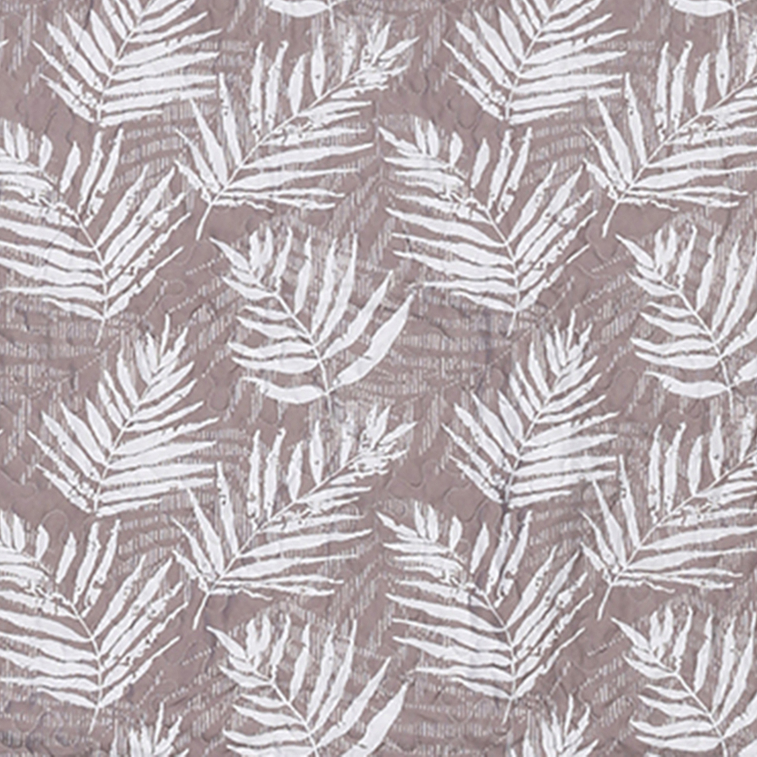 QUILT CON PIECERA REVERSIBLE HELECHOS OCRE 1,5 PLAZAS - 4