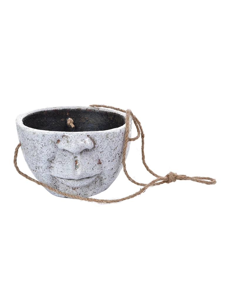 MACETA COLGANTE ROSTRO ANCHA
