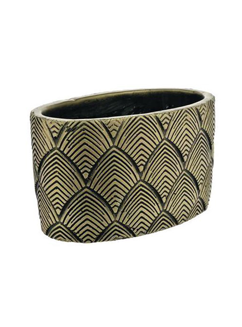 MACETA DECORATIVA MALAUI CIRCULAR - 2
