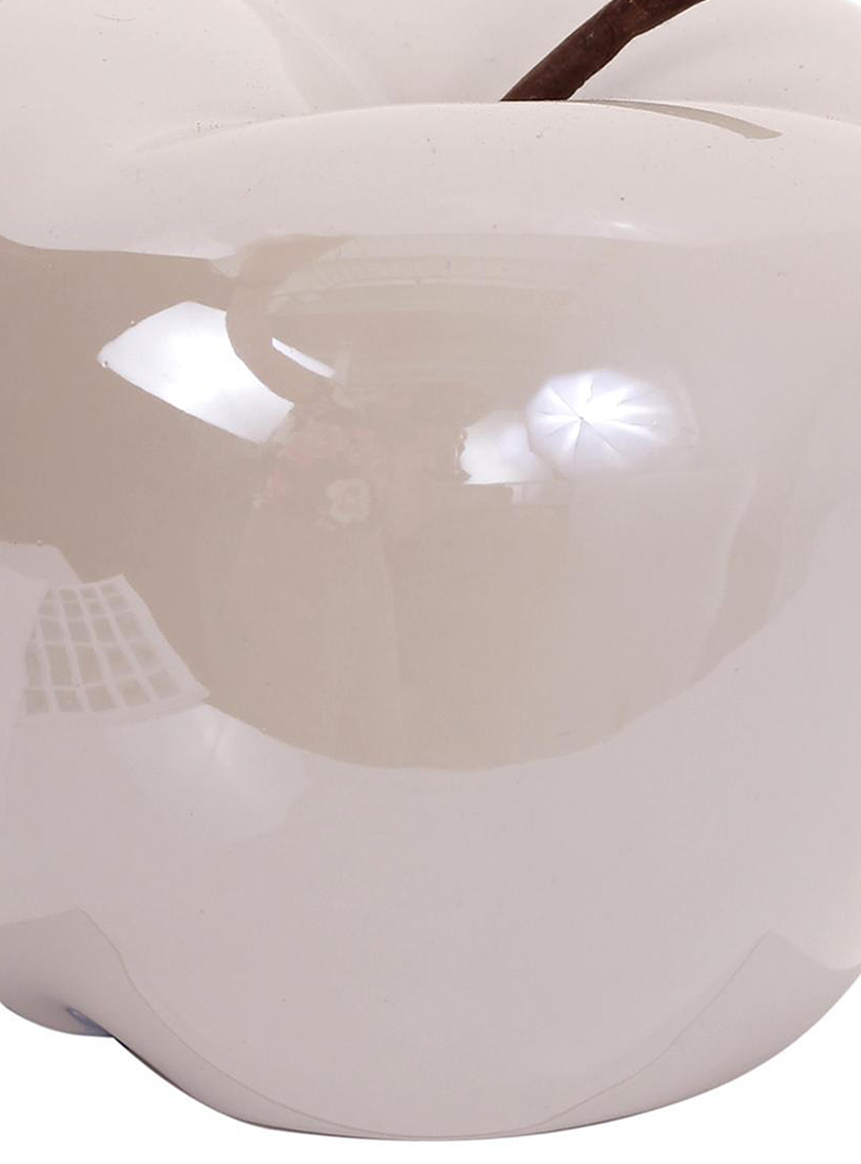 FIGURA DECORATIVA MANZANA PALAU CREMA - 3