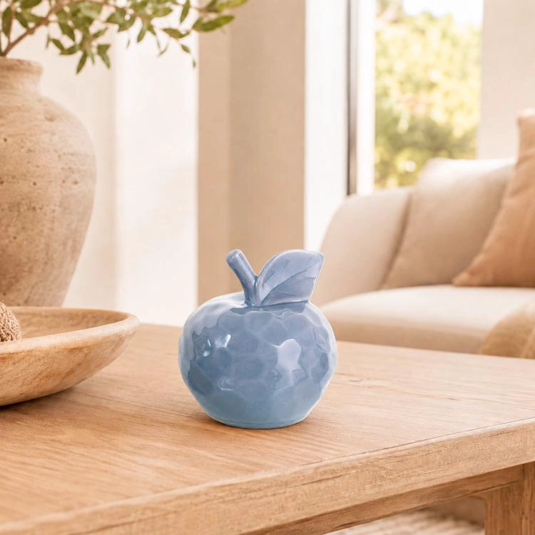 FIGURA DECORATIVA MANZANA LUNA