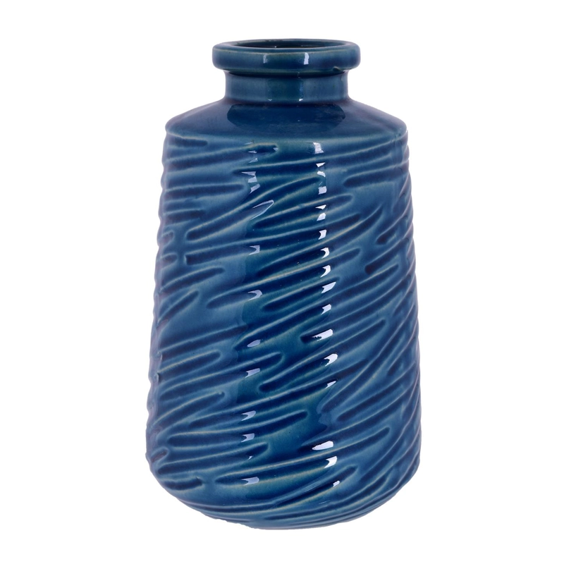 JARRON DECORATIVO MALTA BLUE | INDIGO - 4
