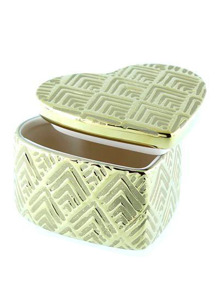 JOYERO DECORATIVO CORAZON GOLD - 3