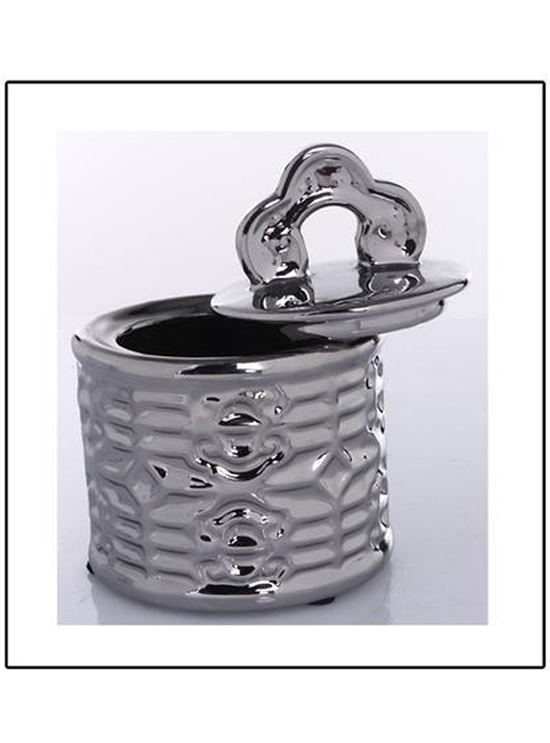 JOYERO DECORATIVO CORONA SILVER - 3