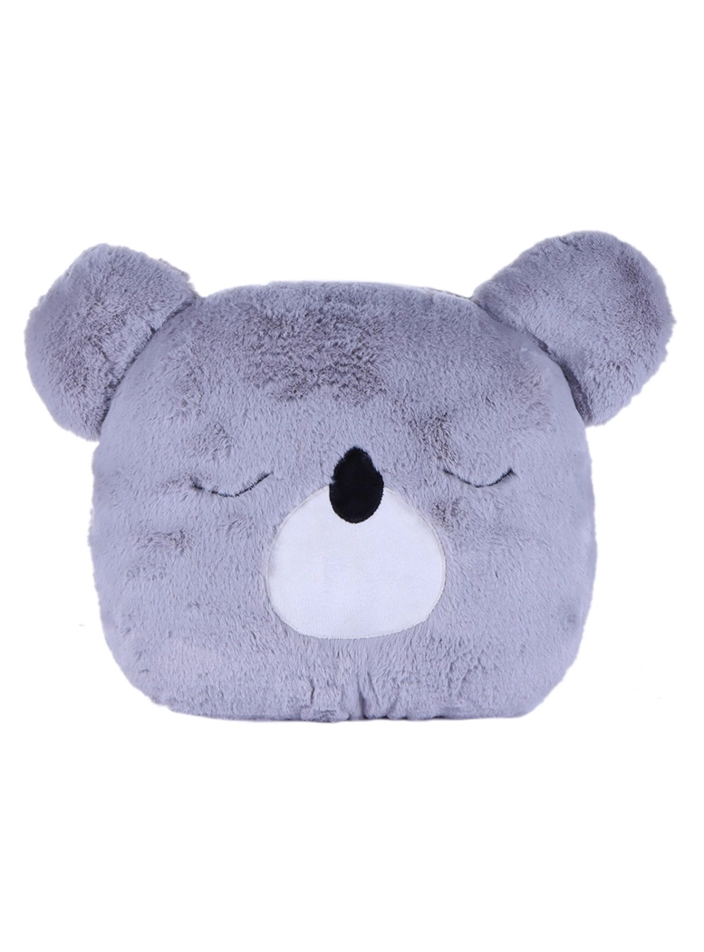 COJÍN MALLORCA INFANTIL OSITO 34 X 10 CM GRIS - 1