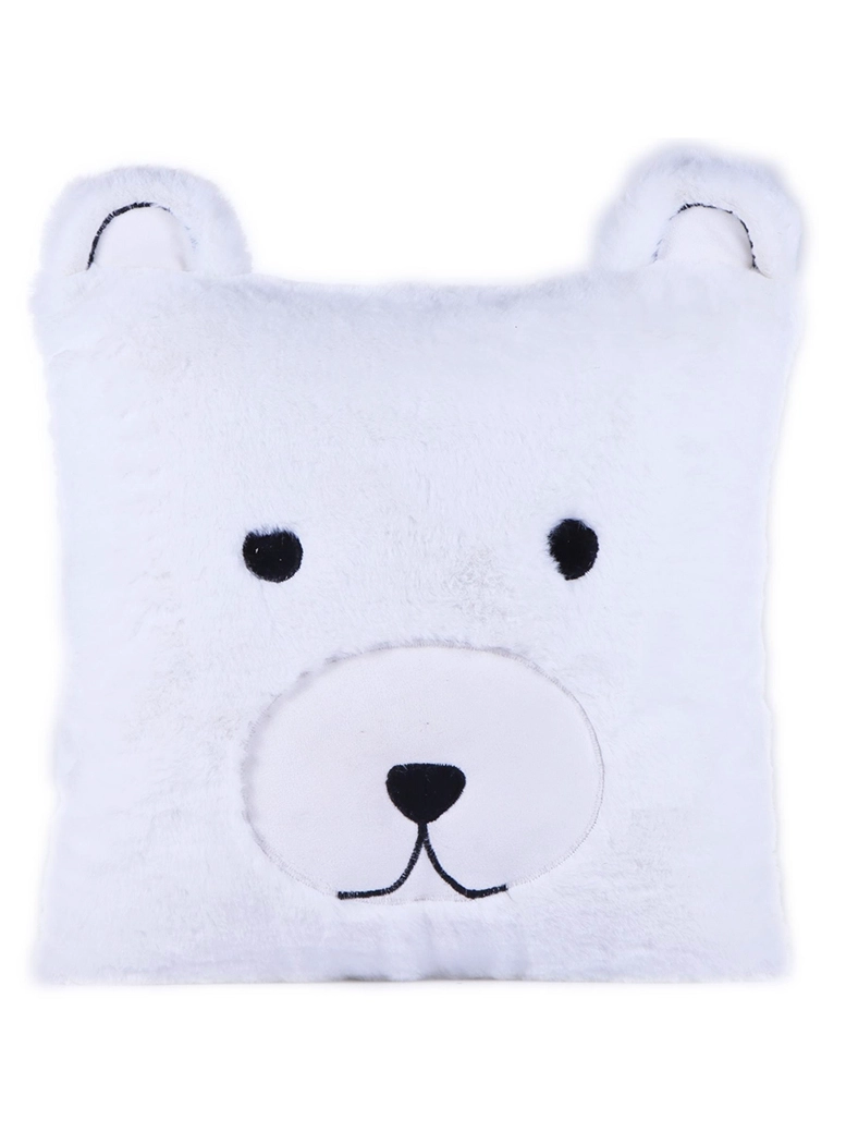 COJÍN MALLORCA INFANTIL OSITO 34 X 10 CM BLANCO - 1