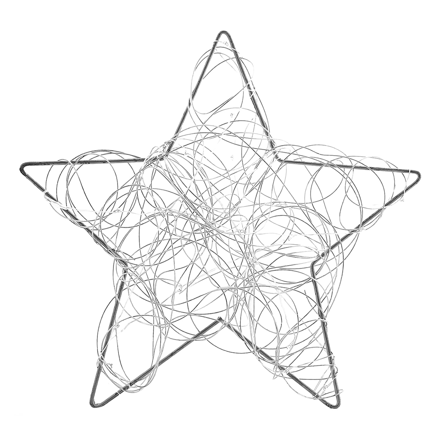 LUCES MALLORCA LED ESTRELLA LUMINOSA SILVER - 1