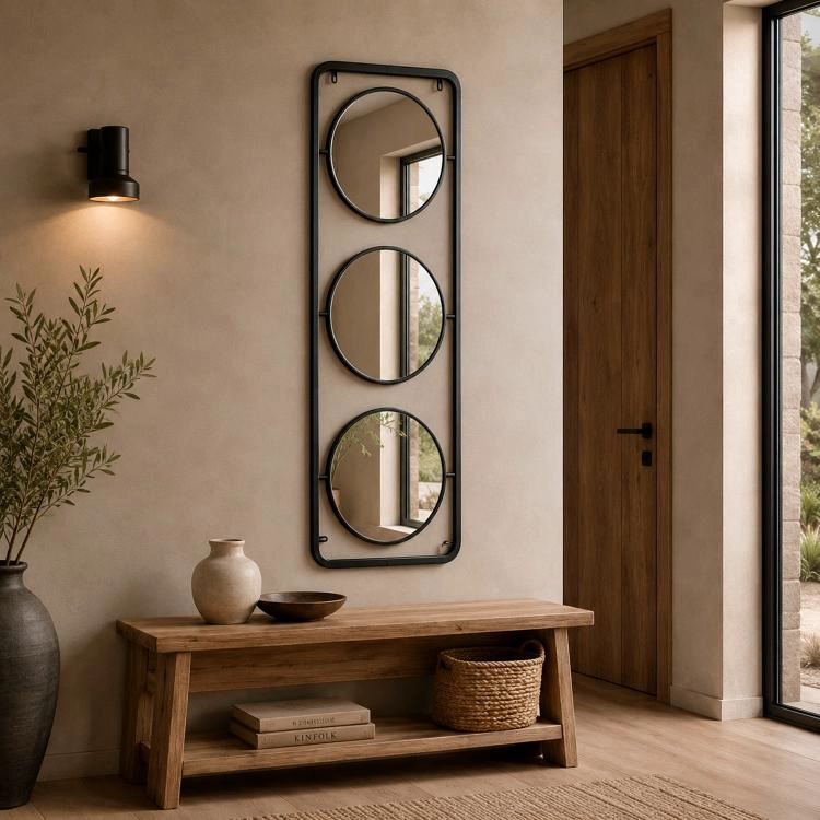 ESPEJO DECORATIVO MALLORCA CHICAGO TRIPLE - 1