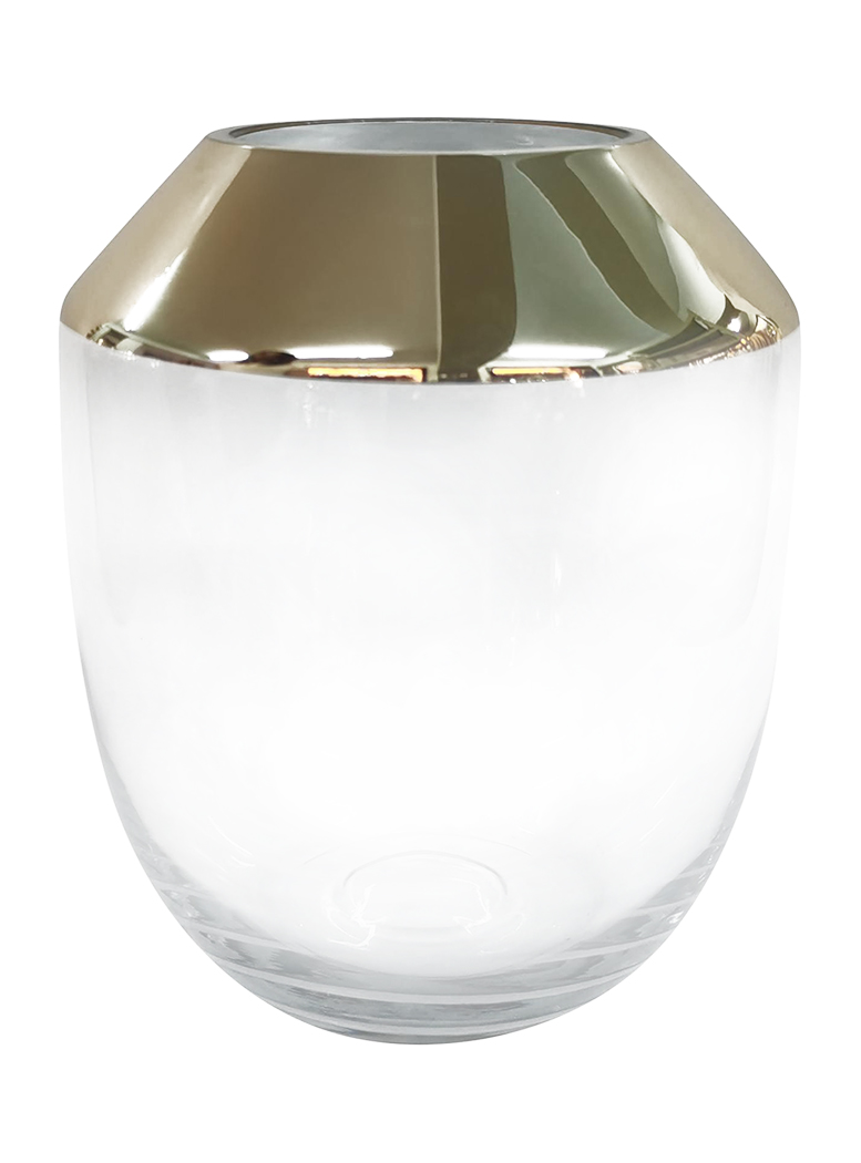 JARRÓN DECORATIVO LUCERNA GOLD ANCHO - 1