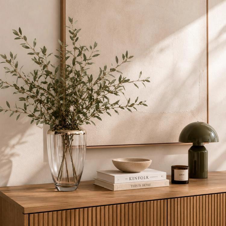 JARRON DECORATIVO LUCERNA GOLD GRANDE - 1