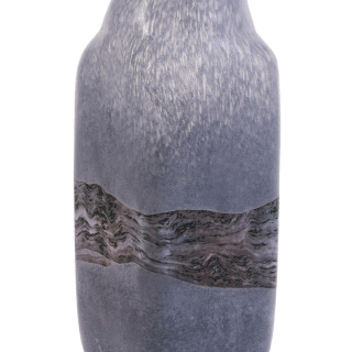JARRÓN DECORATIVO SATURNO ALTO GRIS | GRIS_BALMES