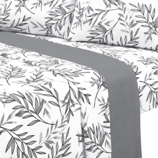 JUEGO DE SABANAS T144 1,5 PLAZAS AMBROSIA GREY | GRIS_BALMES