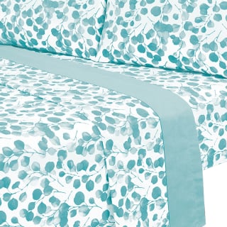 JUEGO DE SABANAS T144 KING FIAMA AQUA | VERDE_BELUTTI