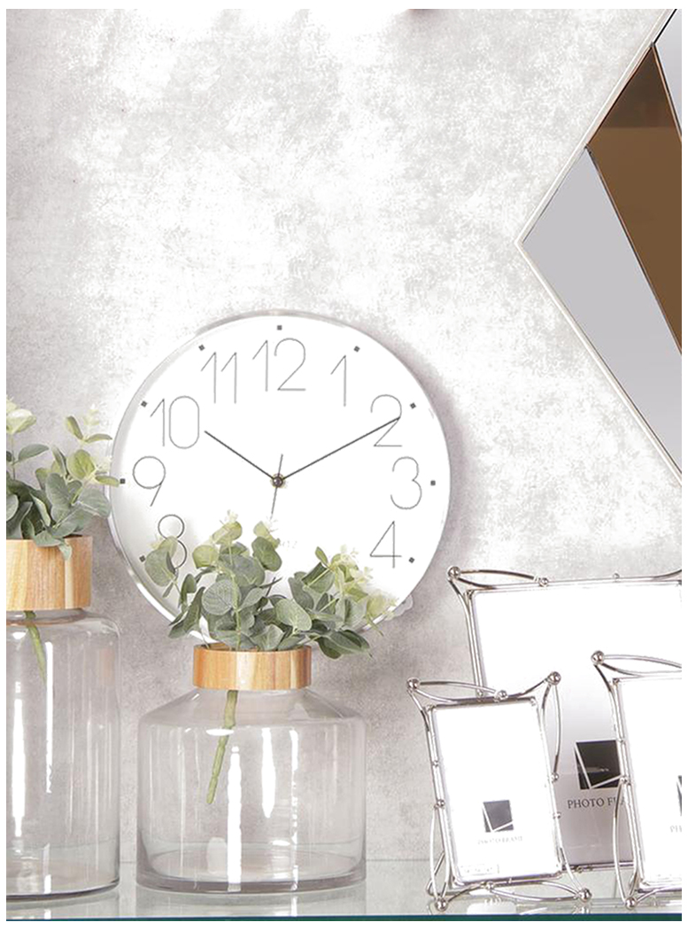 RELOJ MURAL DECORATIVO RENNES BLANCO - 3