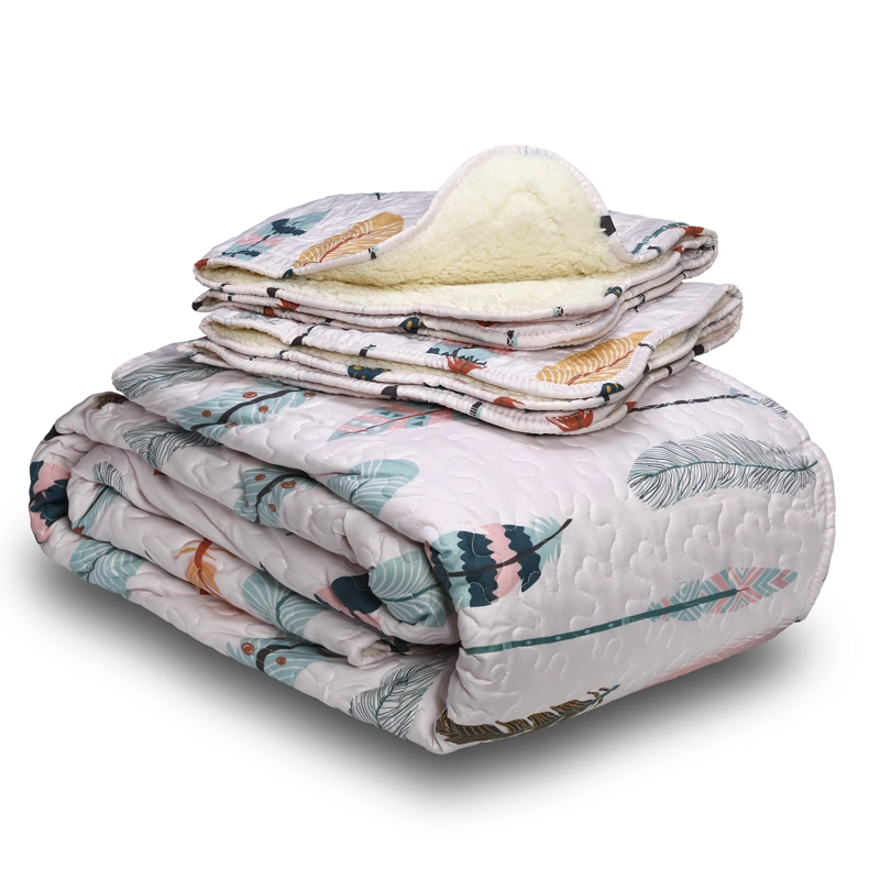QUILT SHERPA PLUMAS SUPERKING ESTAMPADO - 2
