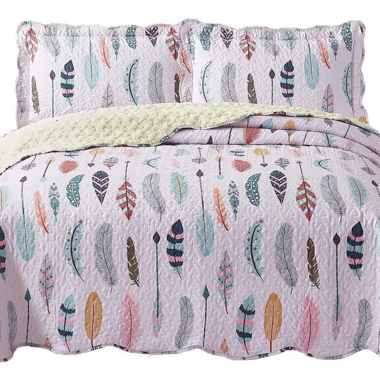 QUILT SHERPA PLUMAS SUPERKING ESTAMPADO - 6