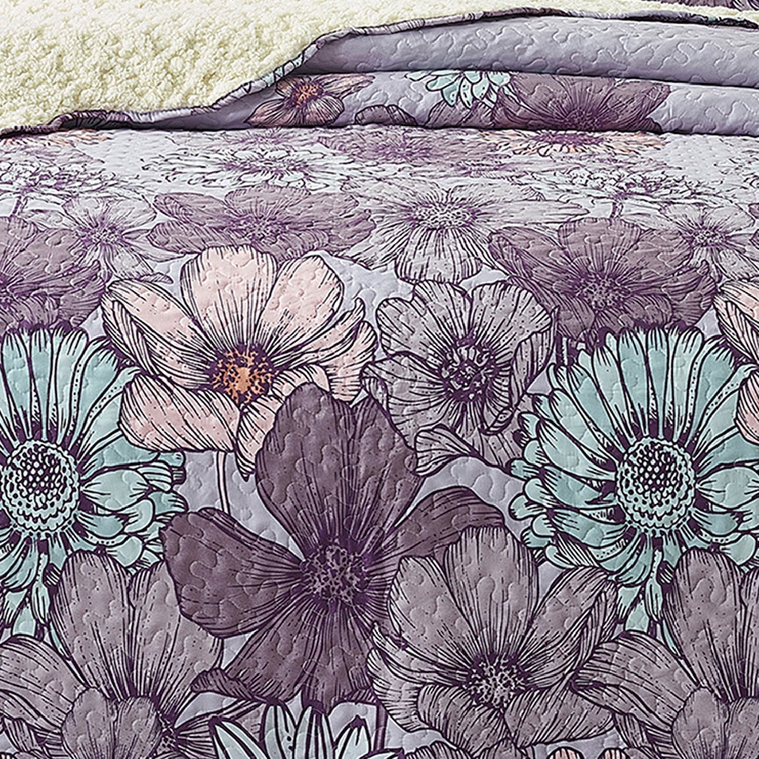 QUILT SHERPA AMBROSIA 2 PLAZAS ESTAMPADO - 4