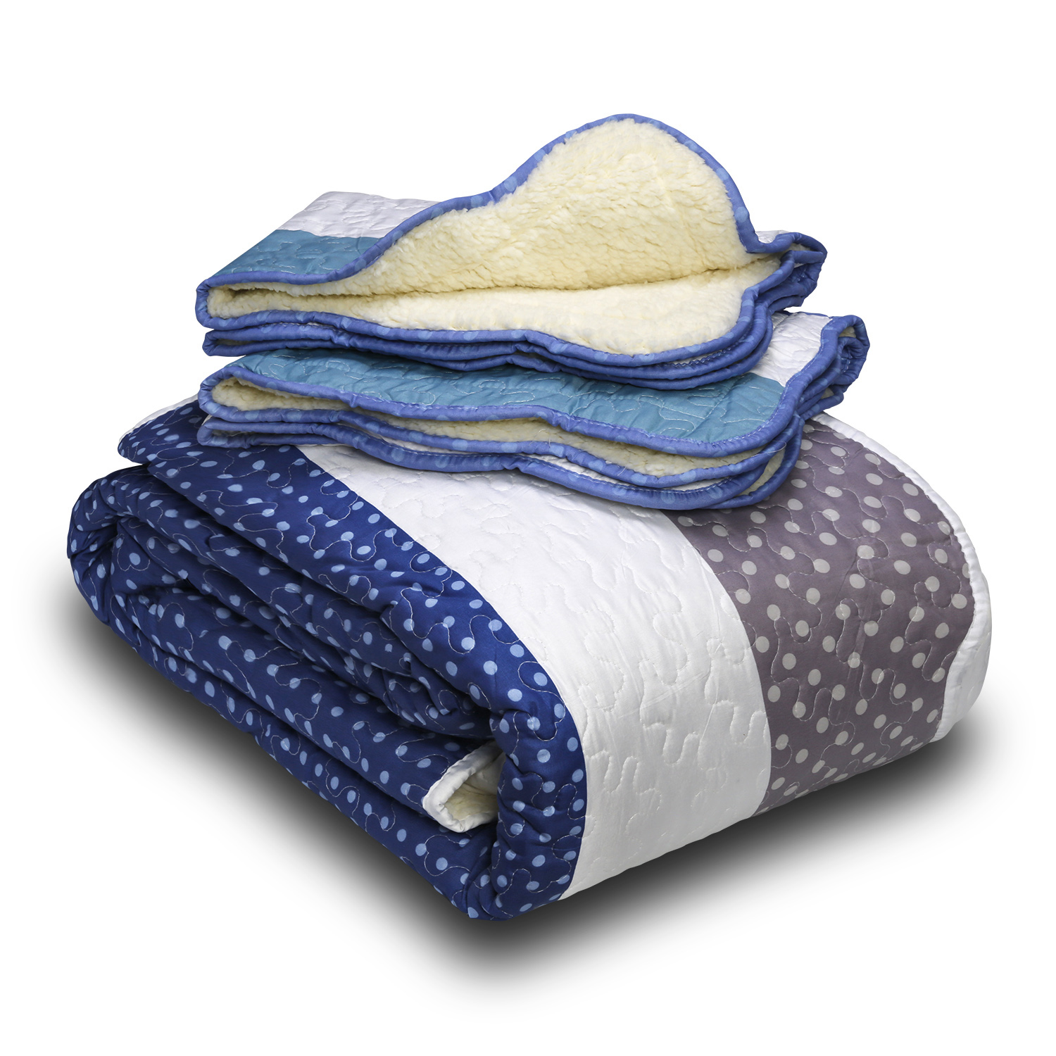 QUILT SHERPA ESTOCOLMO 2 PLAZAS ESTAMPADO - 2