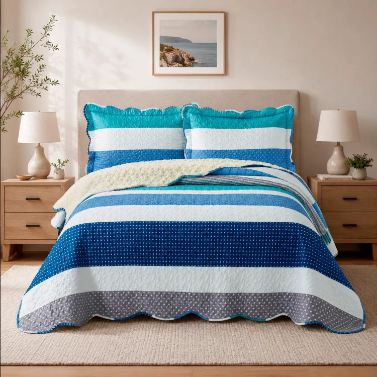 QUILT SHERPA ESTOCOLMO KING ESTAMPADO