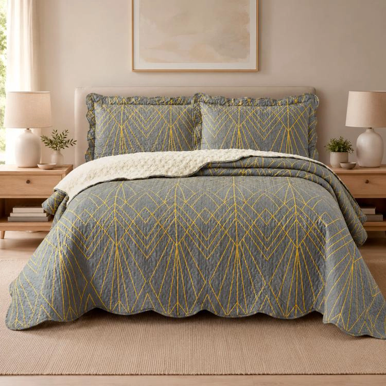 QUILT SHERPA ROMA 1,5 PLAZAS ESTAMPADO - 1