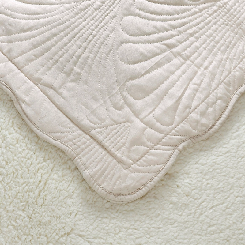 QUILT SHERPA PARIS LISO CRUDO KING - 3