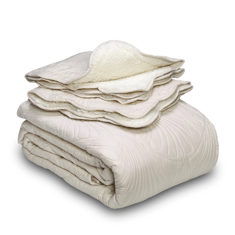 QUILT SHERPA PARIS LISO CRUDO SUPERKING - 2