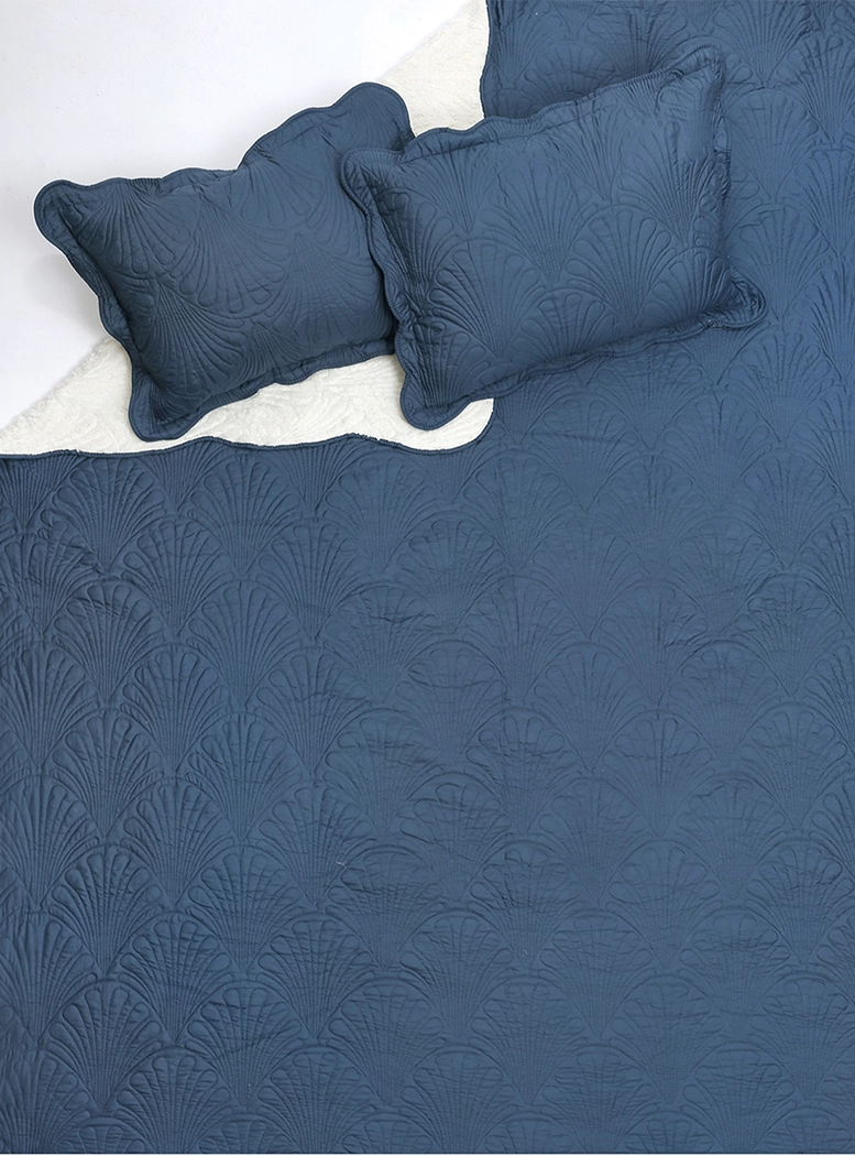 QUILT SHERPA PARIS LISO PETRÓLEO SUPERKING - 3