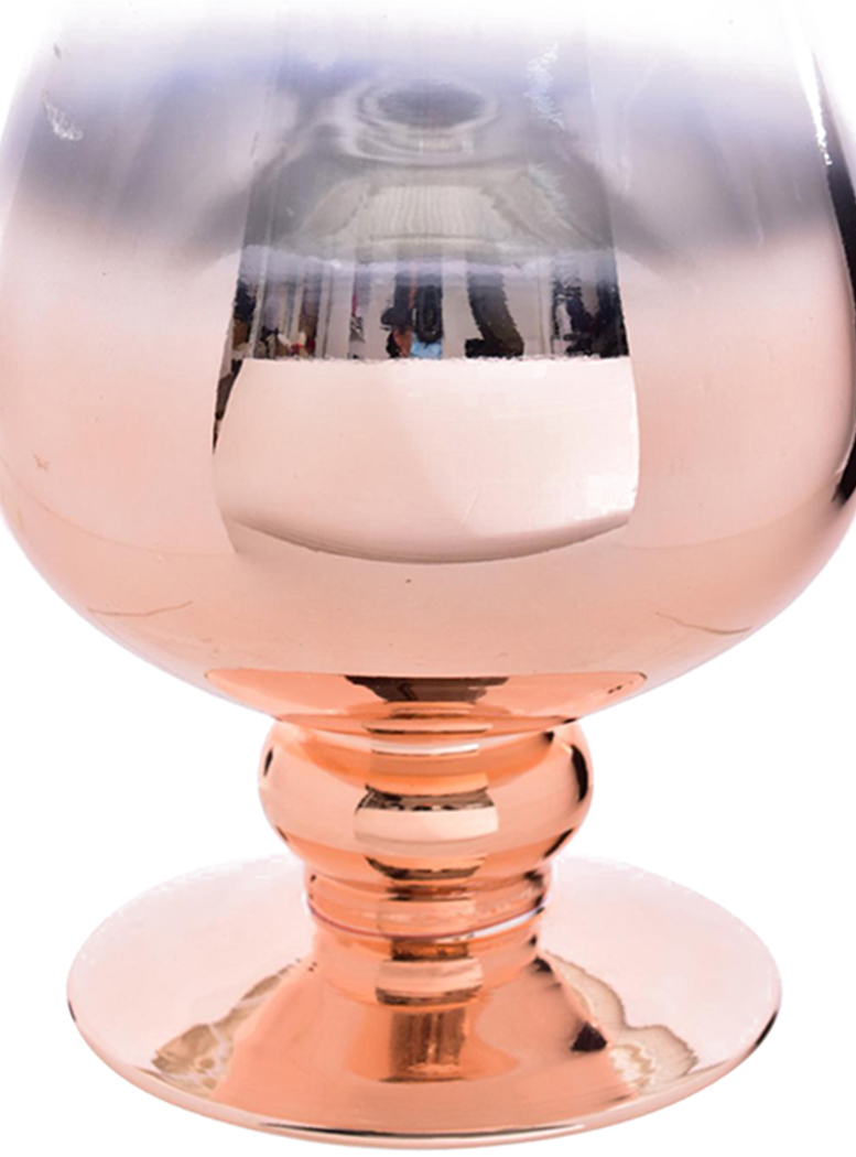 PORTAVELA DECORATIVO COPON SALERNO COPPER - 2