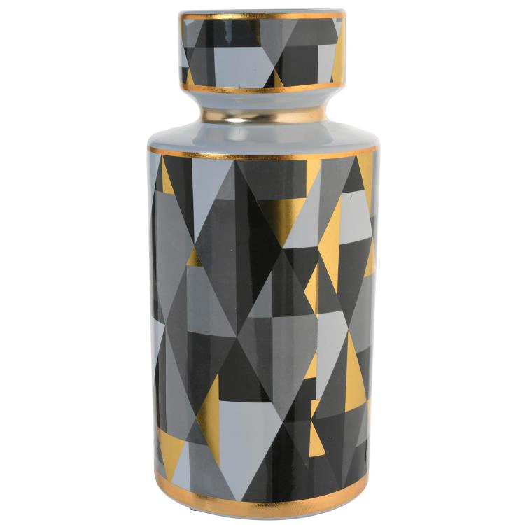 JARRON DECORATIVO NEO GRANDE | GRIS - 4