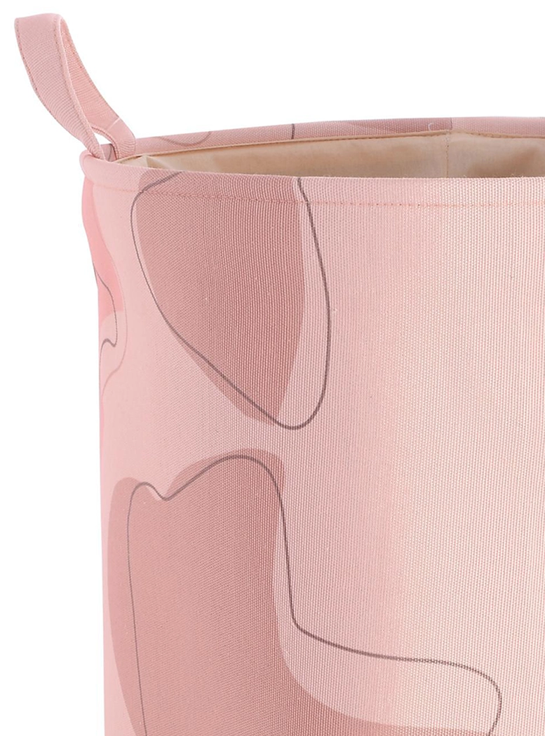 CESTA DECORATIVA PARA ROPA PINK - 2