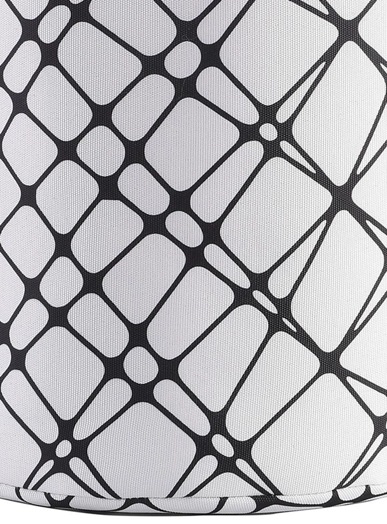 CESTA DECORATIVA PARA ROPA LINEAS BLACK - 3