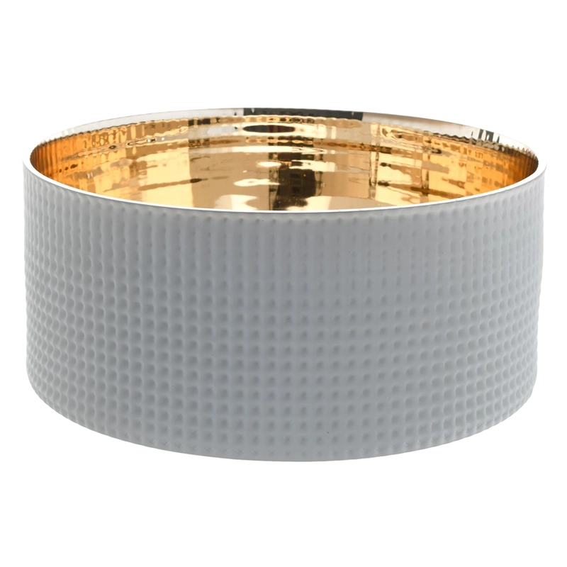 CENTRO DE MESA DECORATIVO AUSTRIA CIRCULAR BLANCO - 1