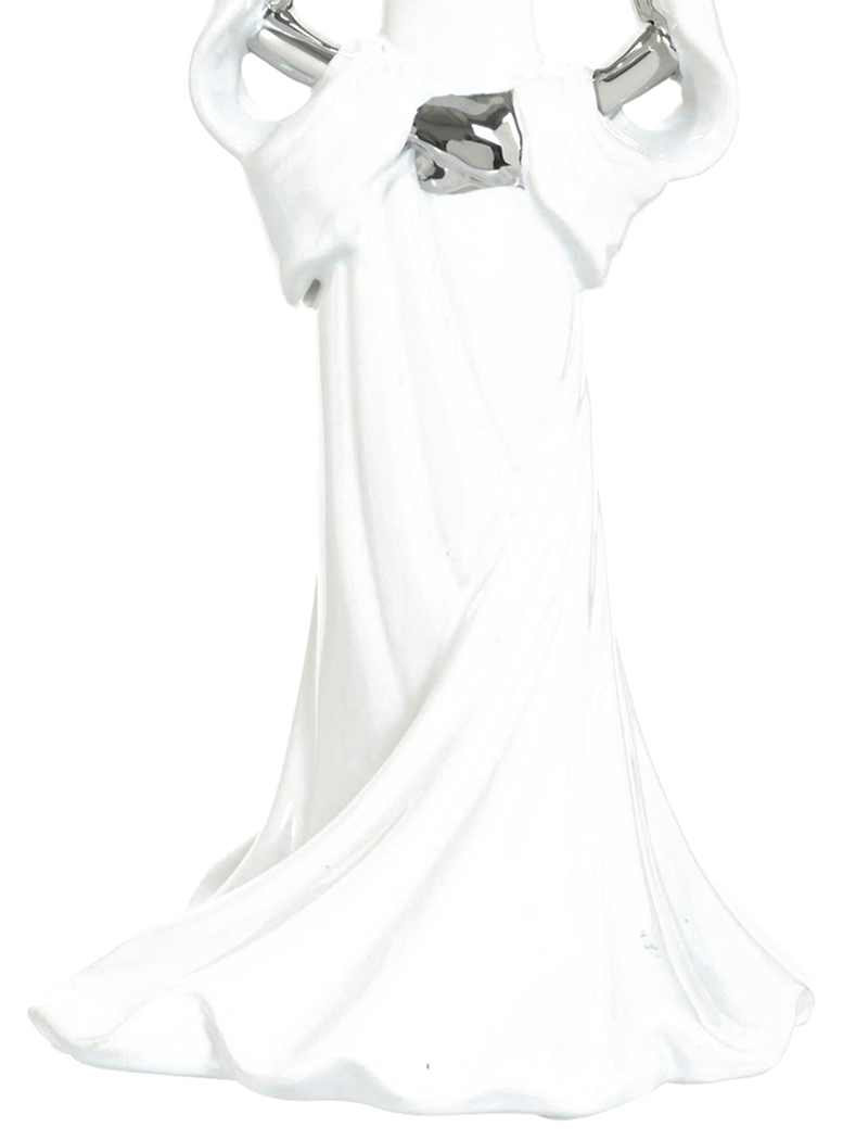 FIGURA DECORATIVA MUJER BERNA NIGHT SILVER - 3