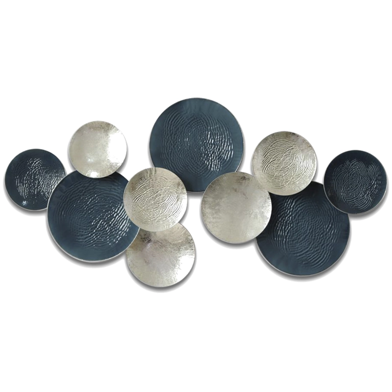 PLACA MURAL DECORATIVA LUNAS | MULTICOLOR - 4
