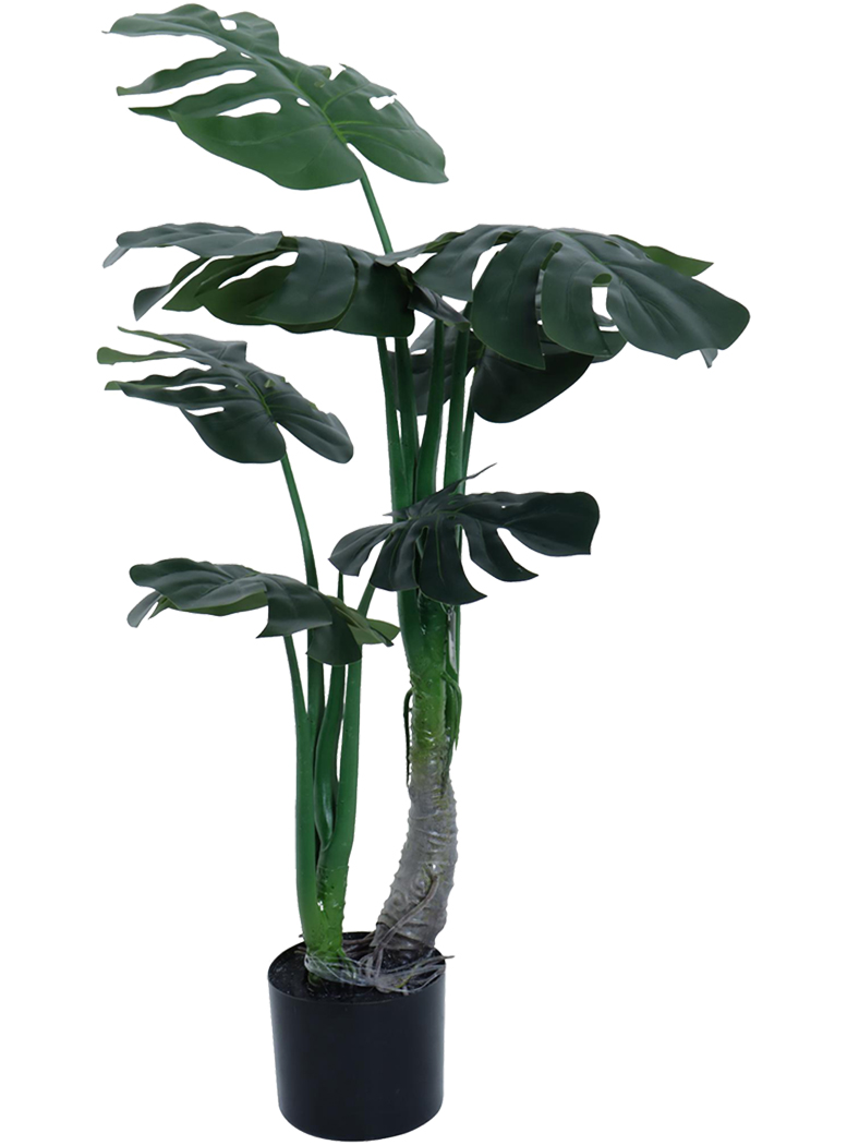 PLANTA DECORATIVA ARTIFICIAL MONSTERA 90 CMS.