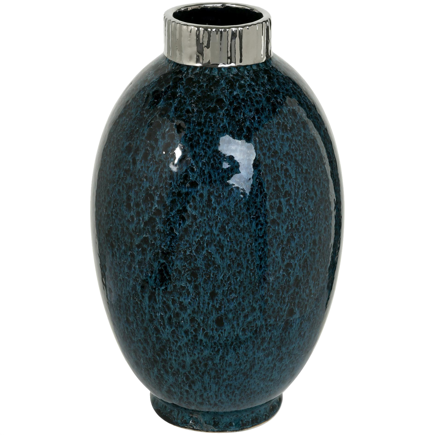 JARRON DECORATIVO VERONA BLUE | PETROLEO - 1