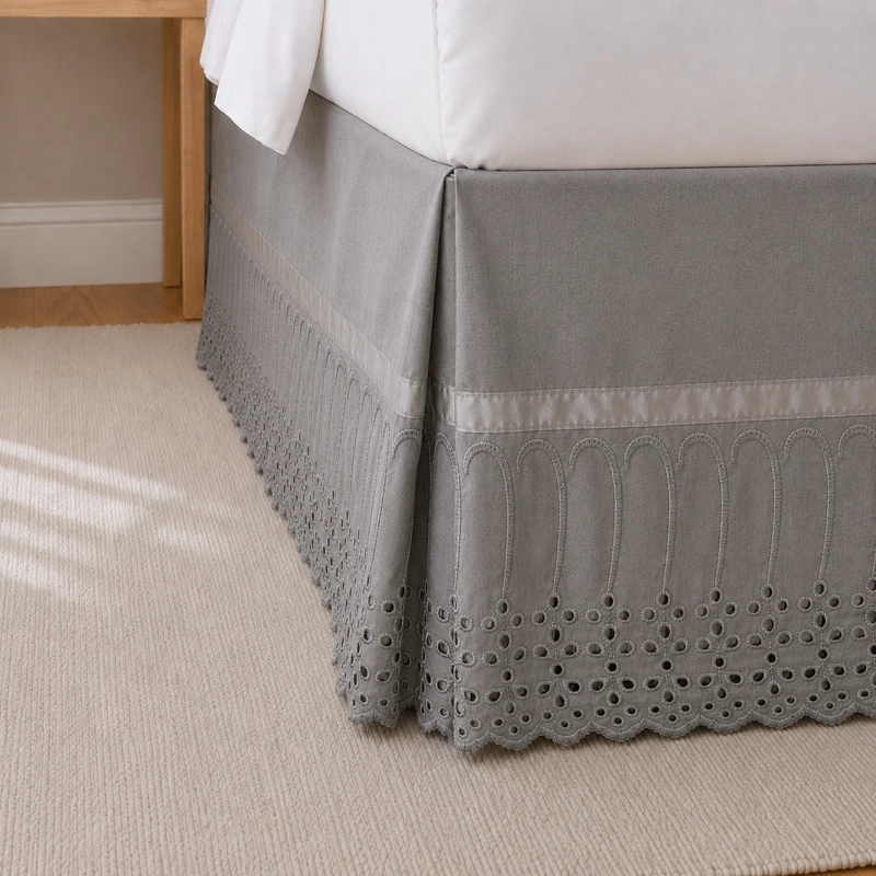 FALDON 144 HILOS BRODERIE AMANDA KING GRIS - 3