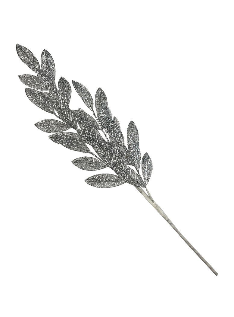 SET 4 RAMAS NAVIDEÑAS SILVER 79 CMS. - 1