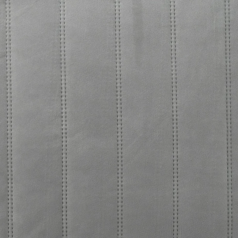 COJÍN MALLORCA DECORATIVO VELVET LINEAL 45 X 45 CM GRIS - 4