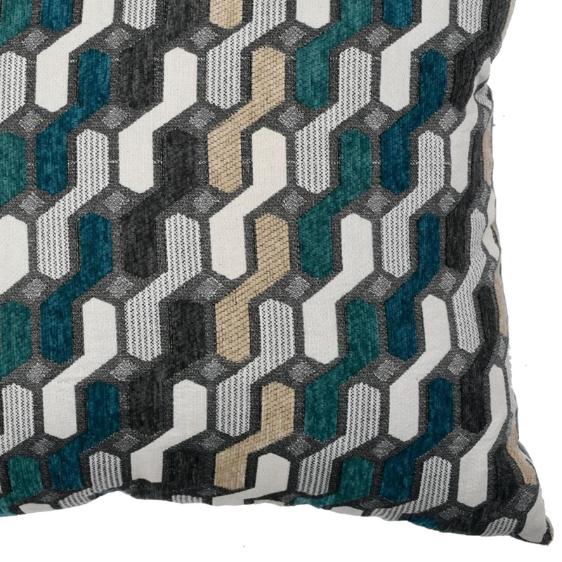 COJÍN MALLORCA DECORATIVO CHENILLE CHICAGO 45 X 45 CM MULTICOLOR - 2