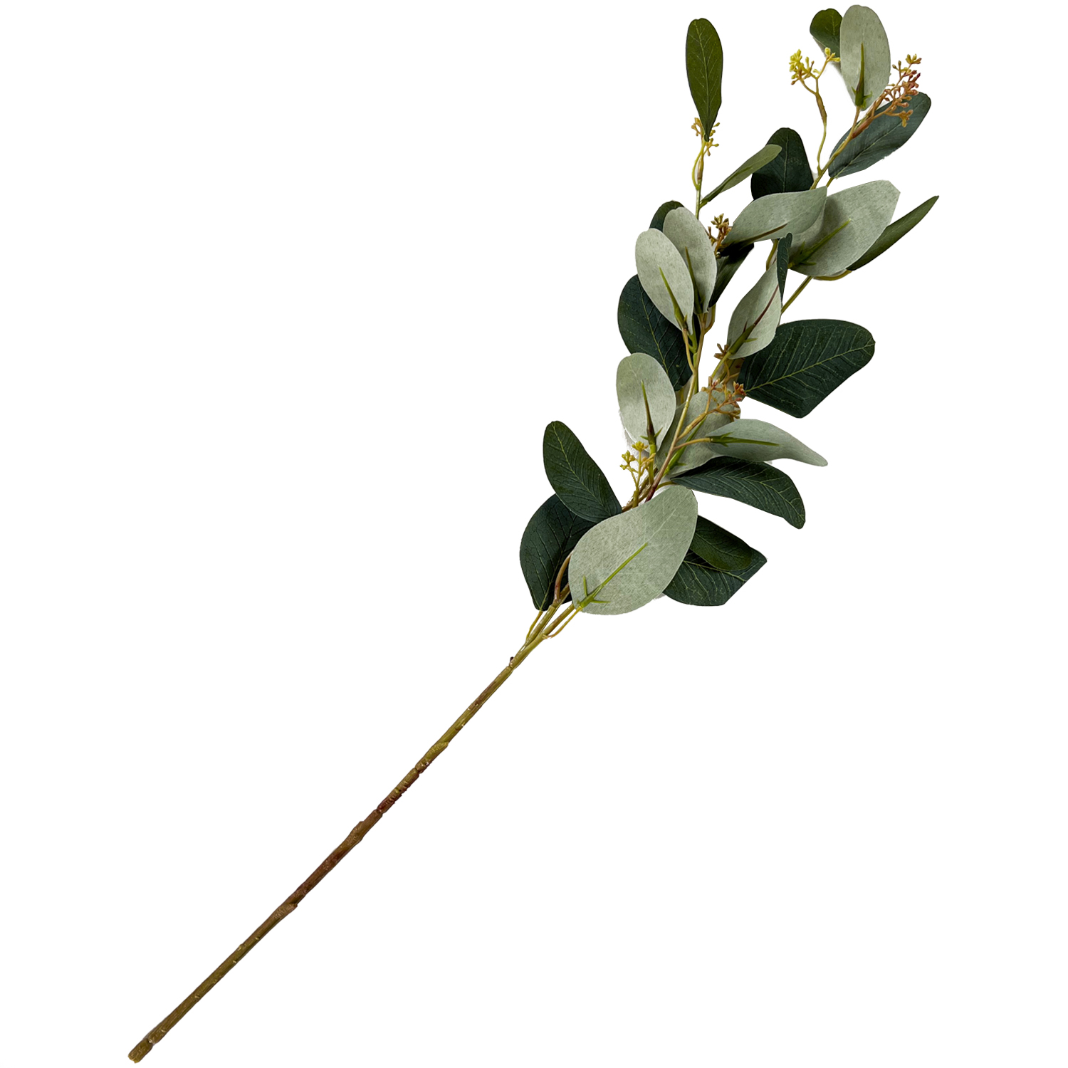 RAMA DECORATIVA ARTIFICIAL DE EUCALIPTO VERDE 72 CMS. - 1
