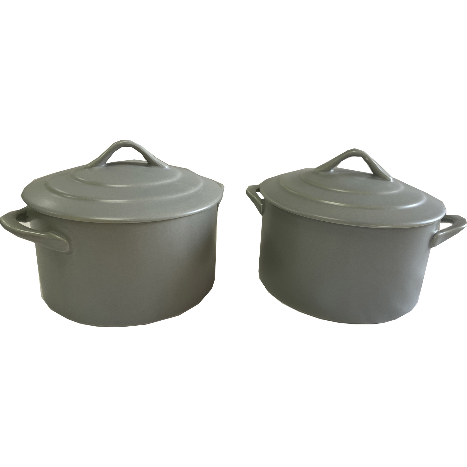 SET 2 CACEROLAS PARA HORNO CON TAPA BARI - 1