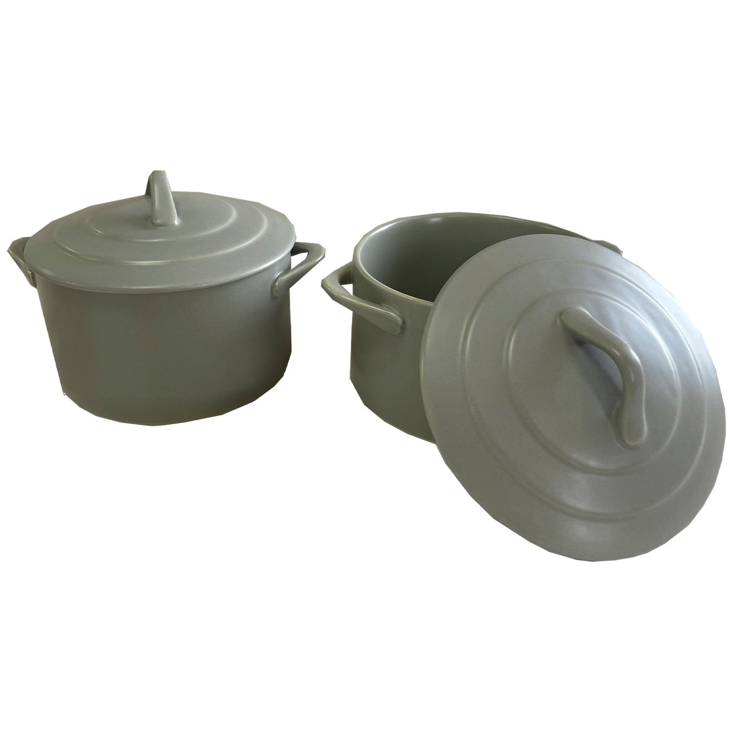 SET 2 CACEROLAS PARA HORNO CON TAPA BARI - 5