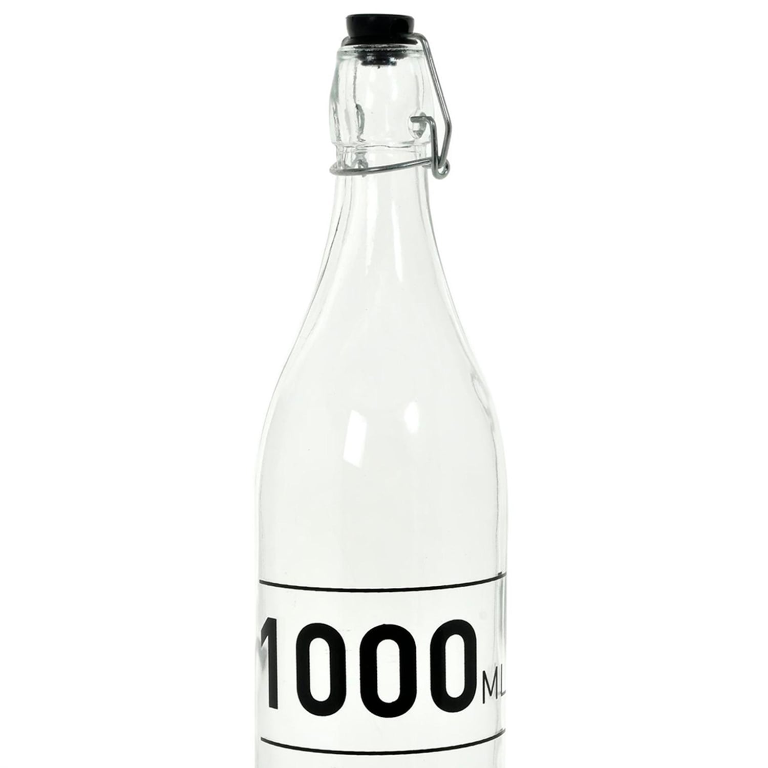 BOTELLA DECORATIVA REFRESCANTE DE VIDRIO CON TAPA - 3