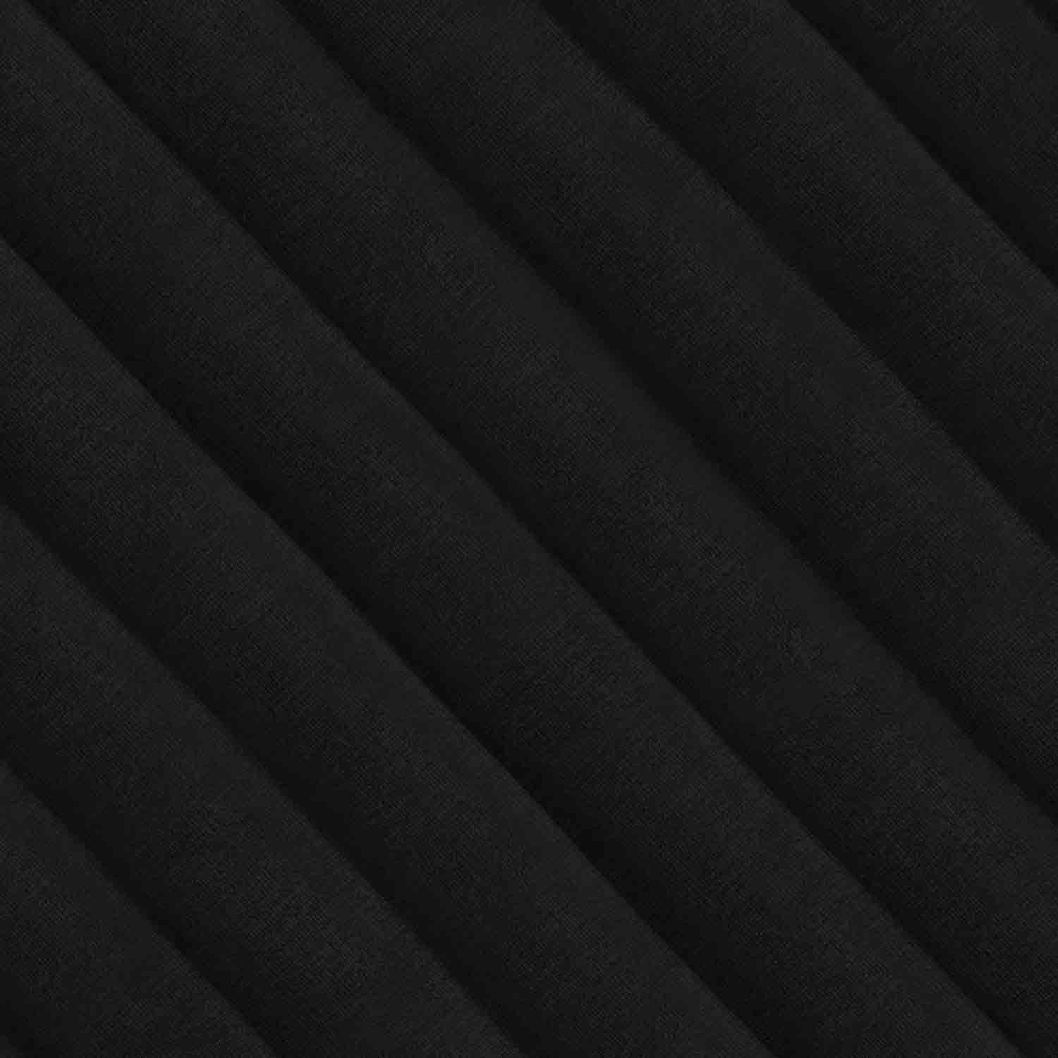 PIECERA MALLORCA FUNDAS SK VELVET BLACK REVERSIBLE 240 X 90 CM NEGRO - 3