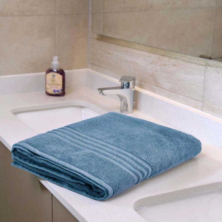 TOALLON DE BAÑO GRECCO INDIGO - 2