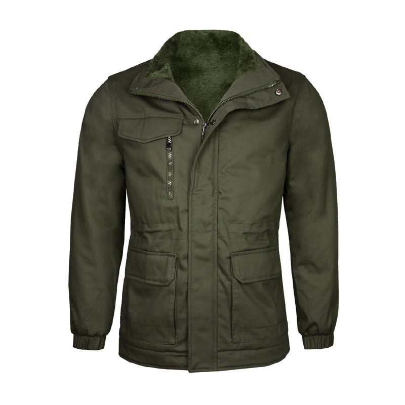 PARKA UNISEX ANDESLAND OUTDOOR APPAREL LARGA FORRO PELUCHE GORRO DESMONTABLE ALGODÓN - 4