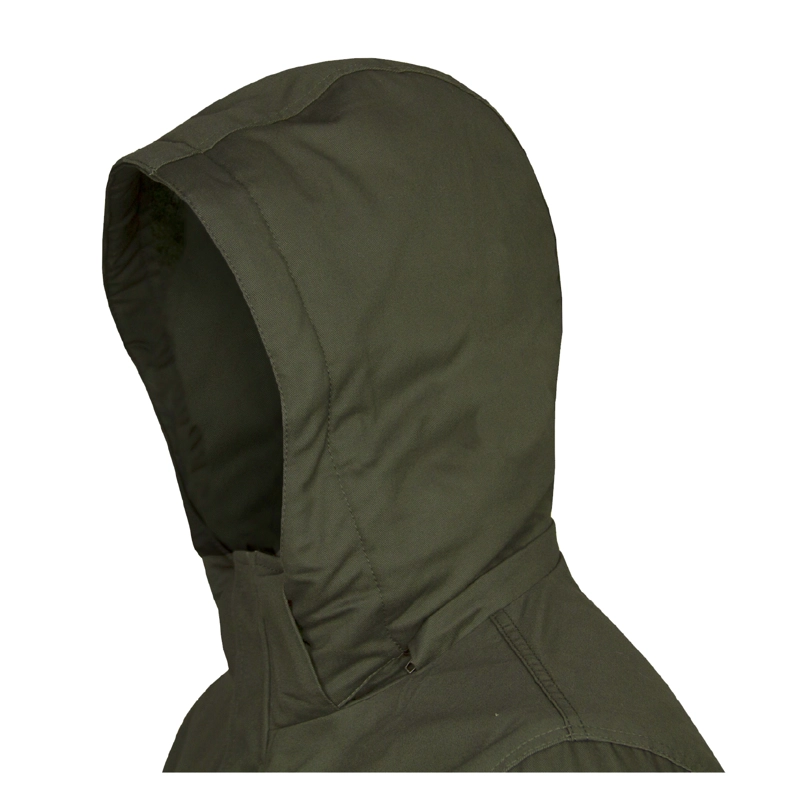 PARKA UNISEX ANDESLAND OUTDOOR APPAREL LARGA FORRO PELUCHE GORRO DESMONTABLE ALGODÓN - 5