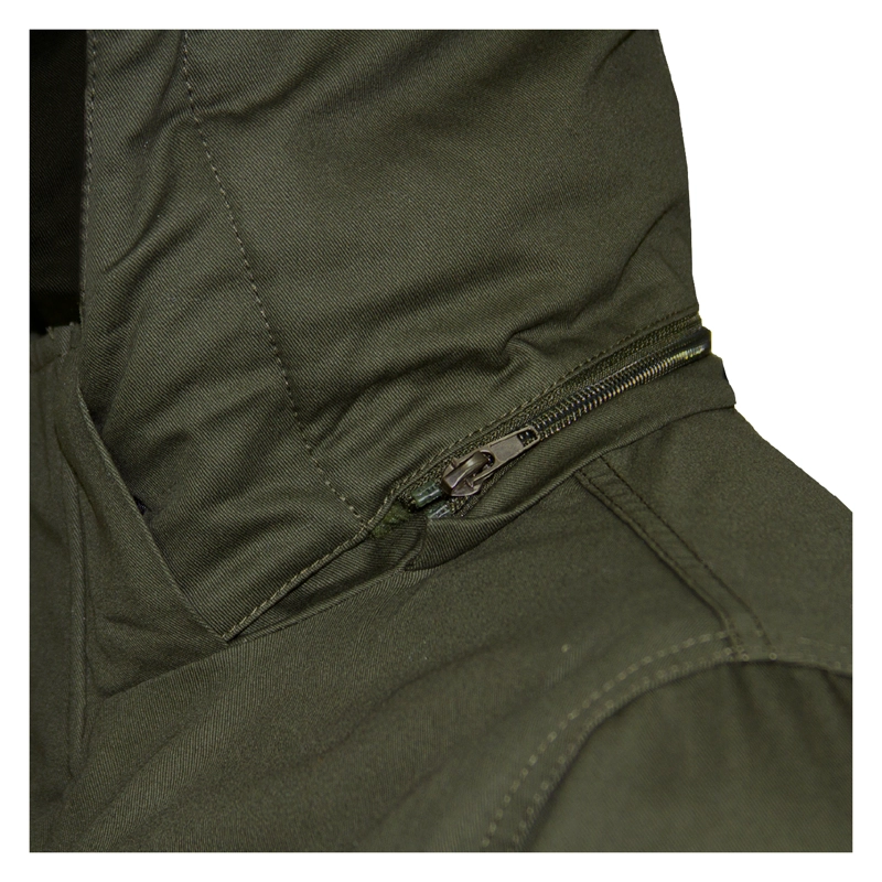 PARKA UNISEX ANDESLAND OUTDOOR APPAREL LARGA FORRO PELUCHE GORRO DESMONTABLE ALGODÓN - 7