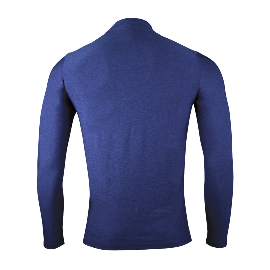 POLERA MANGA LARGA HOMBRE ANDESLAND DRY FIT CON CIERRE - 2